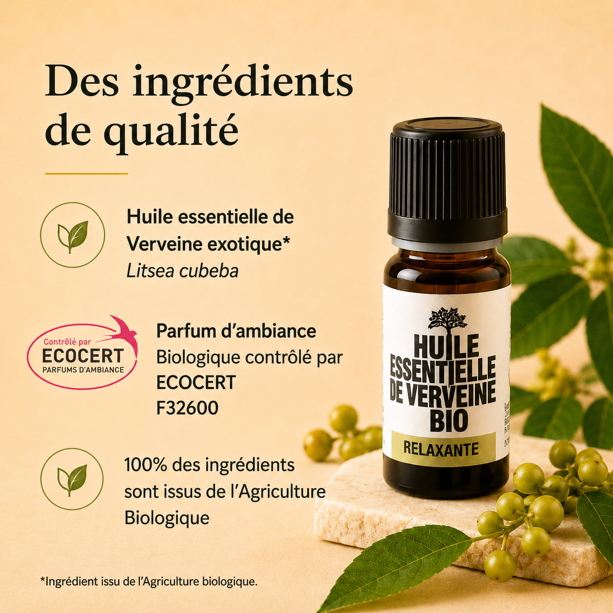 Verveine Exotique Bio 10 ml