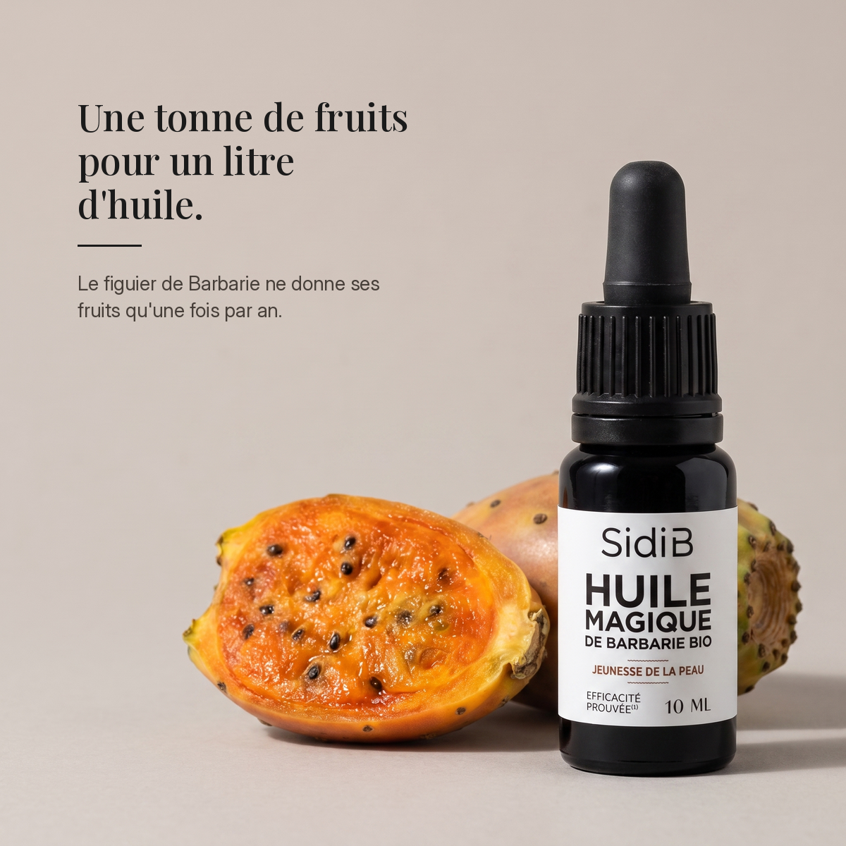 Huile de Figue de Barbarie Bio, 10 ml