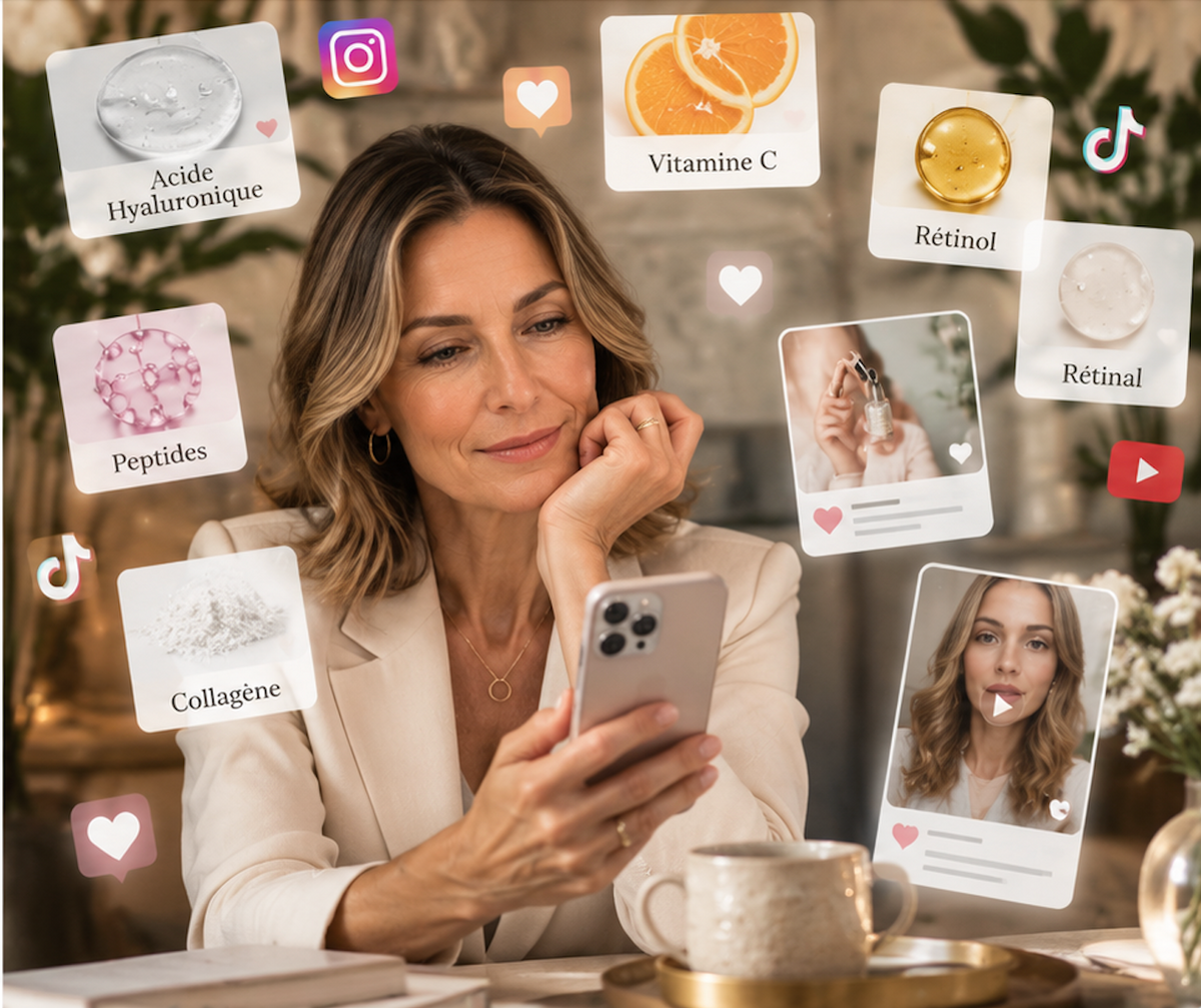 Acide hyaluronique, rétinol, rétinal, vitamine C, collagène : votre peau a-t-elle vraiment besoin de tous ces actifs ? SIDIB.FR