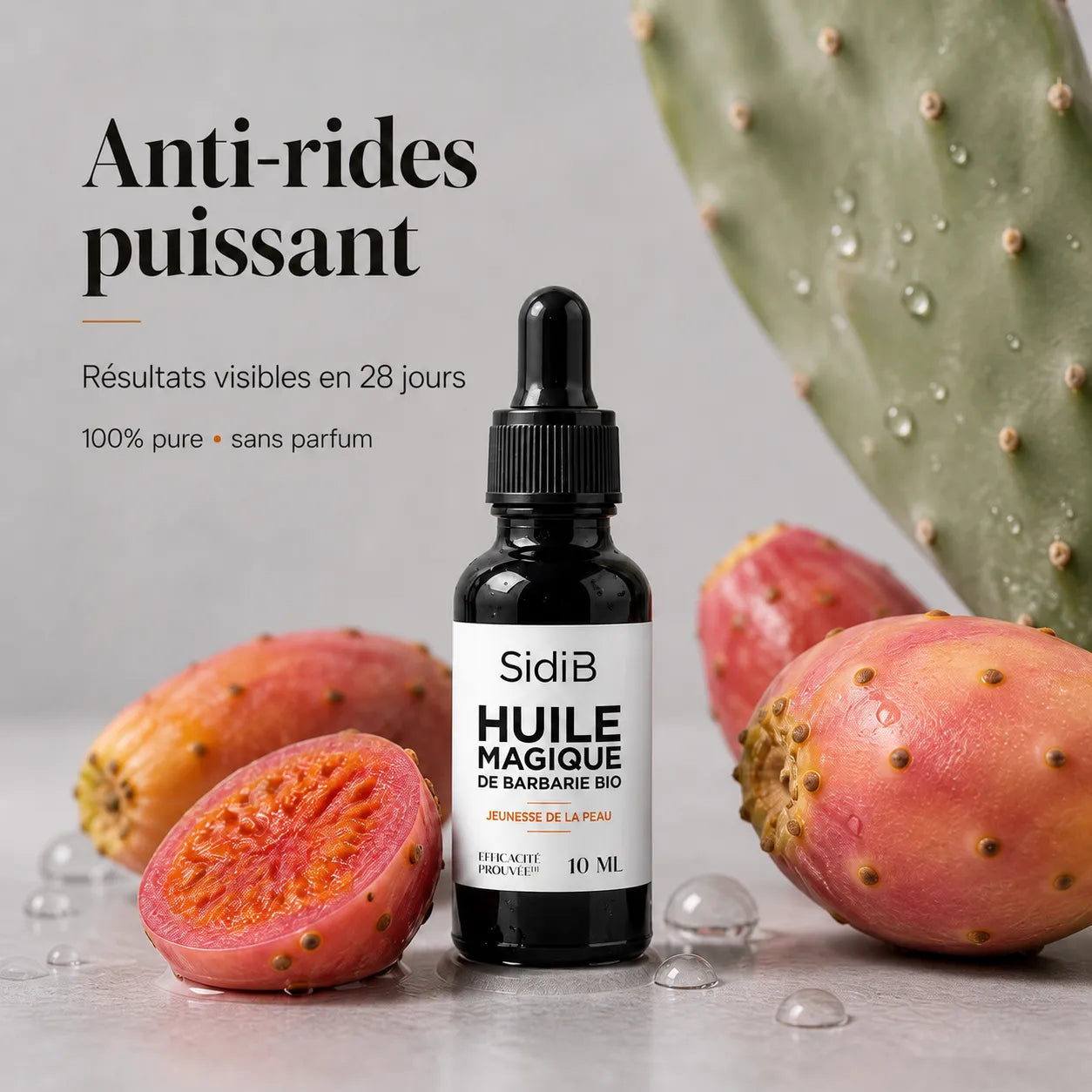 Huile de Figue Barbarie Bio, 10 ml