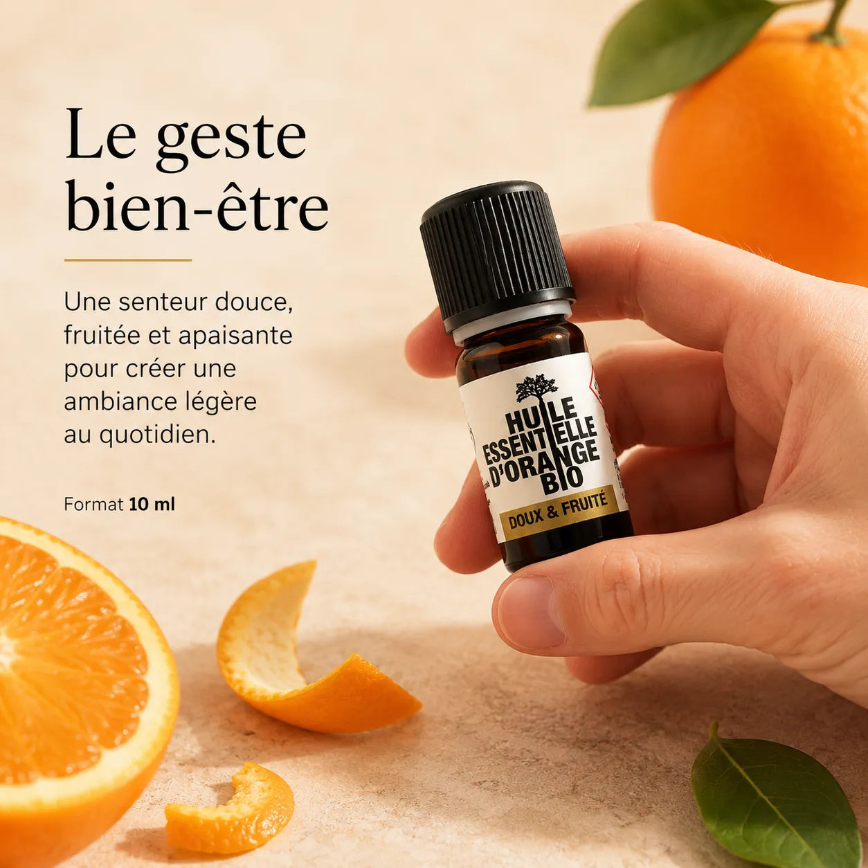 Huile Essentielle Orange Douce Bio 10 ml