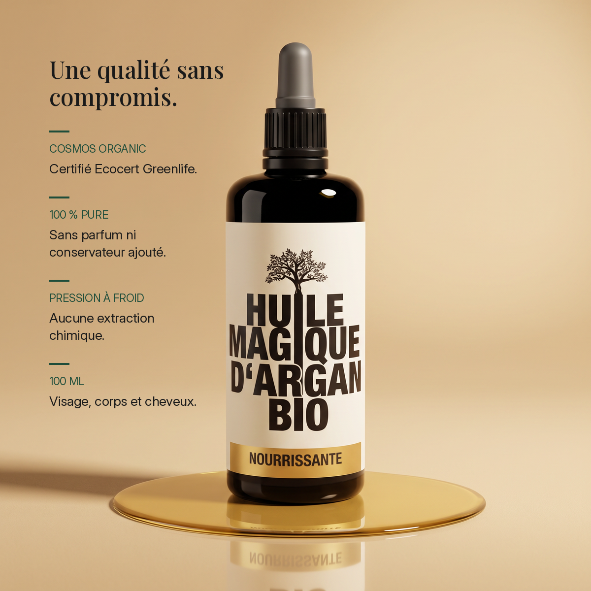 Huile d'Argan Bio 100 ml