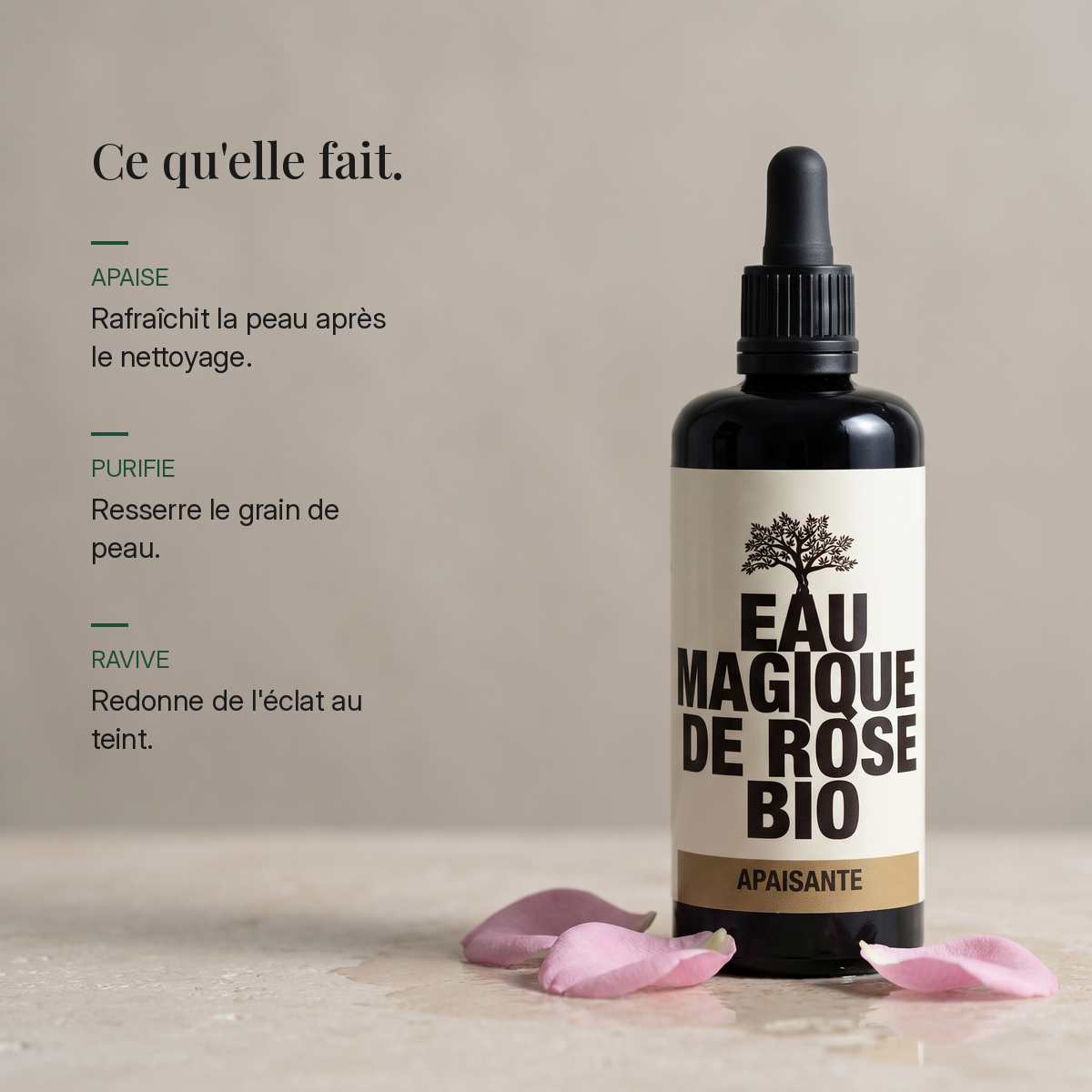 Eau de Rose Bio 100 ml